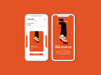 App Design app application design flat gallery shoe shoes shop social typography ui ux