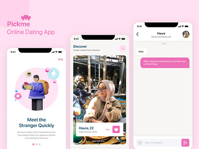 Dating App UI Inspiration app dating ui ux