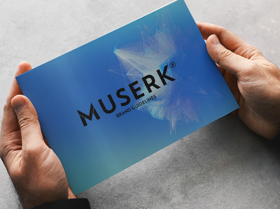 Muserk Brand Guidelines branding design icon typography vector
