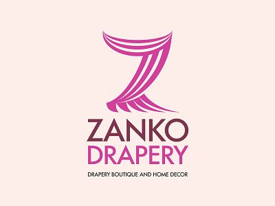 Logo Zanko Drapery design graphicdesign logo