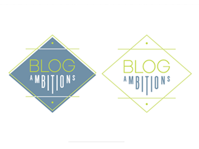 Blog Ambitions Logo/Identity identity logo logo design mark modern