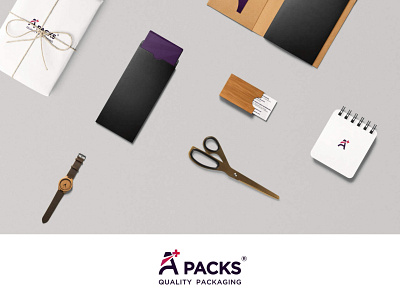 Aplus Packs - Quality Packaging - Logo - Copees 08 branding minimalism typography logo