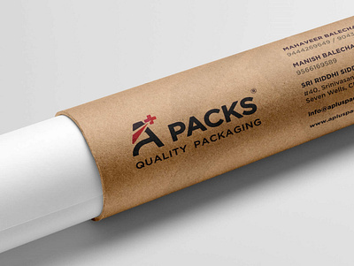 Aplus Packs - Quality Packaging - Logo - Copees 13 branding minimalism typography logo
