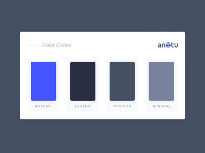 Anetu Wireframe & Style Guide