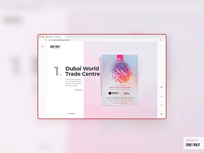 One&Only - Creative Agency | Website UI/UX uiux case study