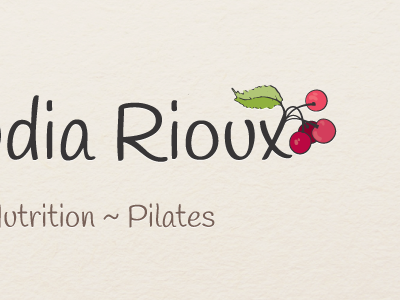 Claudia Rioux Business Card & Logo Design
