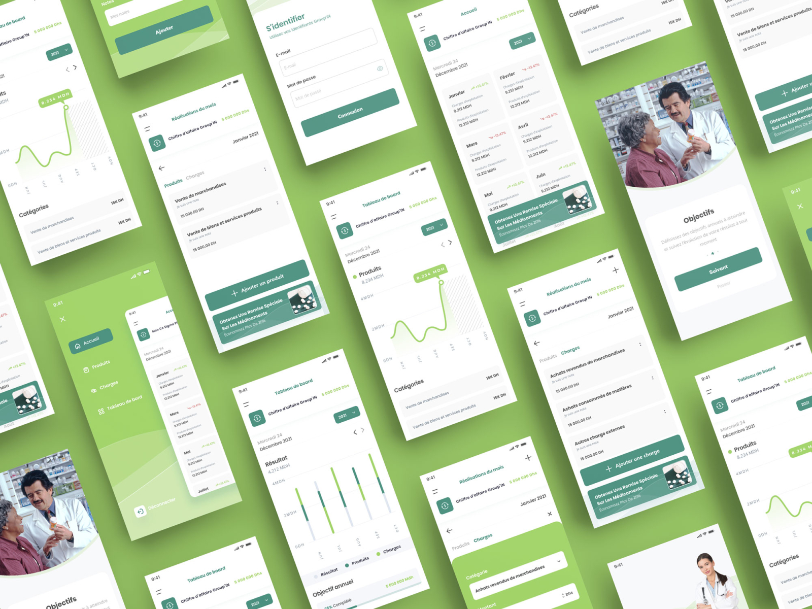 Pharmacy management app by AYOUB BARI on Dribbble