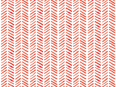 Watercolor Pattern Red