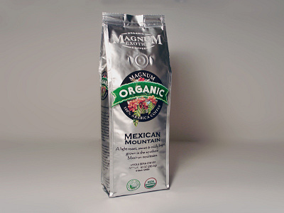 Organic Coffee branding coffee packaging