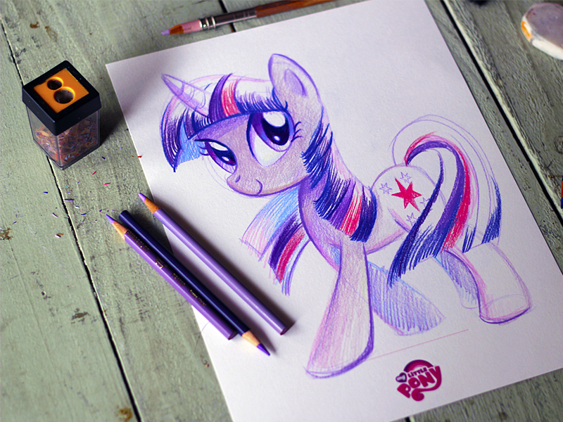How to Draw My Little Pony Step by Step - DrawingNow