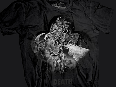 Death Tarot Card Tee Shirt