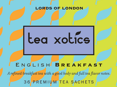 Tea Xotics Label Detail