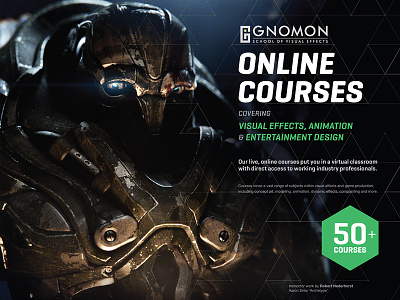 Gnomon Online Courses Magazine Ad