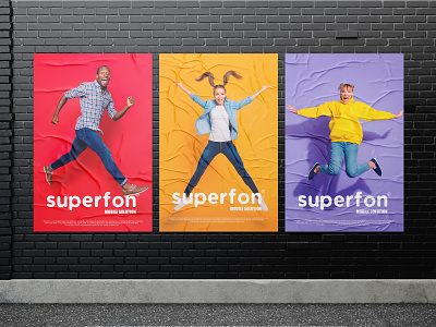 Superfon Logo and Branding design.