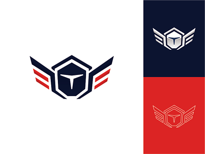 UAV aviation illustrations design logo