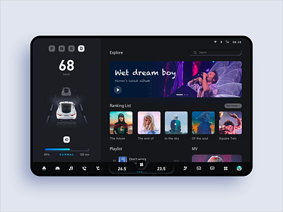 HMI Music by BBBeckham on Dribbble