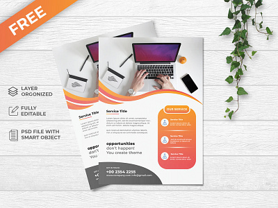 Business And Technology Flyer Design Template advertisement advertising agency business business flyer clean company corporate corporate flyer creative design flyer