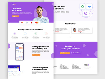 Agency Landing Page