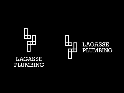 Lagasse Plumbing Logo branding logo