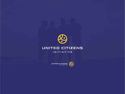 United Citizens design flat design icon logo vector