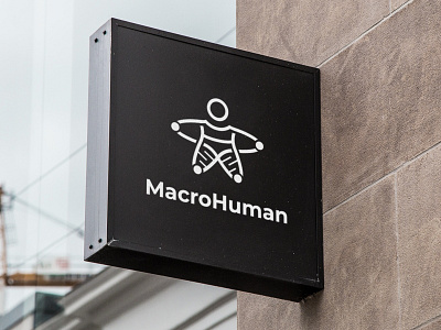 science_human branding design flat design icon logo vector