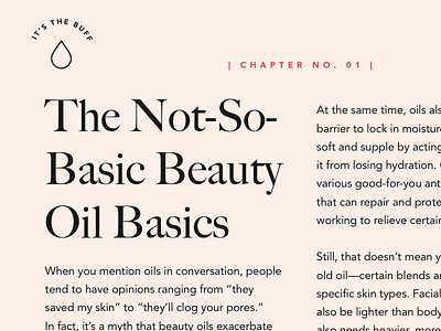 The Buff Beauty Oil E-Guide