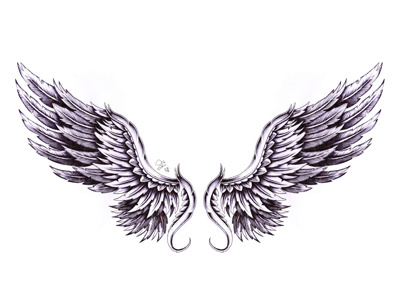 Full Wings Tattoo by Scott Brayley on Dribbble