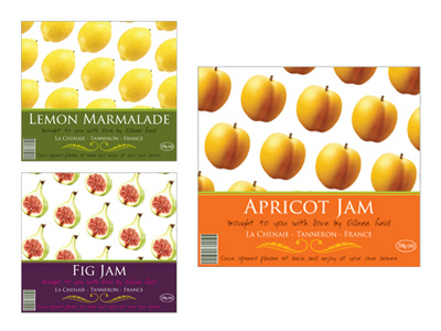 Jam Labels artwork branding design label design
