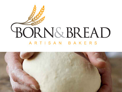 Born and bread Logo adobe illustrator artwork branding design illustration logo typography