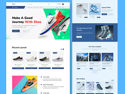 Nike Air Jordan Landing Page (UX/UI Concept) by EKKO on Dribbble