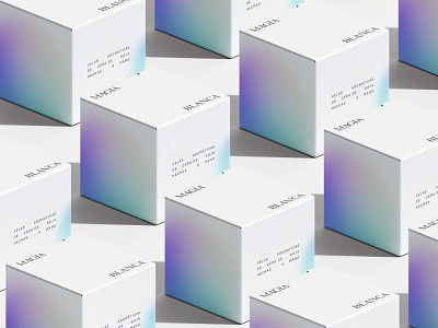 magia blanca® branding gradient graphic design logo minimal packaging typography