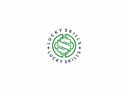 Lucky Skills | LOGO brand branding creative design graphicdesign icon illustration logo vector