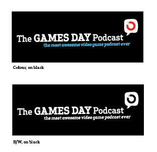 Reversi black blue gamesdaypodcast gdp logo red white