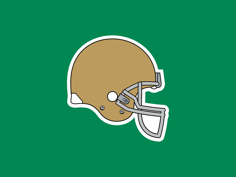 Pawnee Football Helmets branding college football football football helmet logo parks and rec pawnee