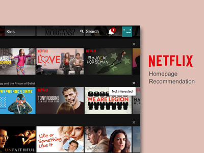 #MakeitBetter: Netflix Movie Recommendation desktop makeitbetter netflix web