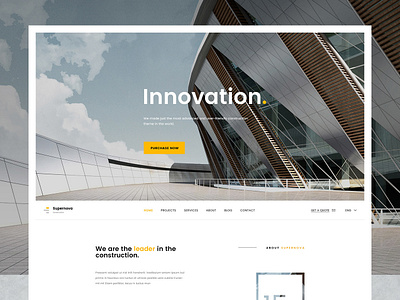 Supernova - Web design branding design ui ux web website