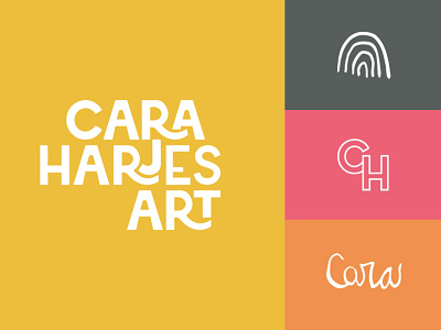 Cara Harjes Art Logo + Brand Marks