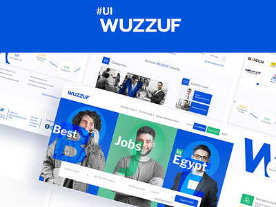 Wuzzuf design ui ux web