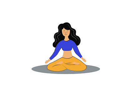 Yoga character characterdesign design flat illustration flatdesign illustration illustration art inspiration vector woman yoga yoga pose