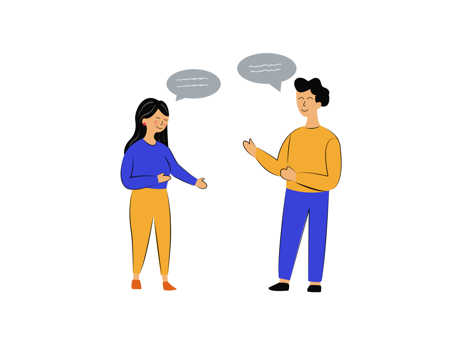 Conversing By Fiorella Pinedo On Dribbble