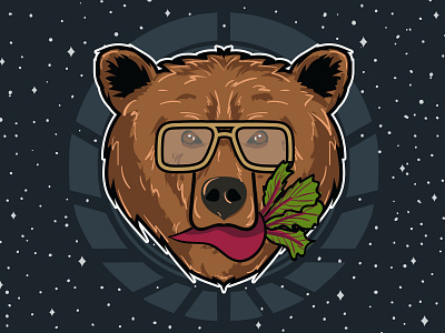 Bears. Beets. Battlestar Galactica. animal design graphic design icon illustration illustration art the office