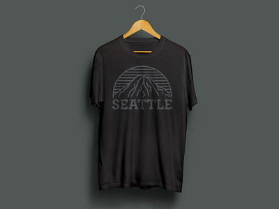 Seattle Mountain Shirt apparel design branding design graphic design graphic design logo t shirt t shirt design vector