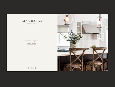 GBID — Website Cover Page brand design brand identity branding classic graphic design interior design logo web design