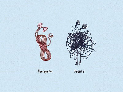 Perseption Vs Reality book comics style expectation illustration instapic mem reality retro style website illustration