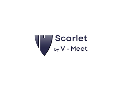 Scarlet by V-meet : the textile brand brand branding logo ui ux vector