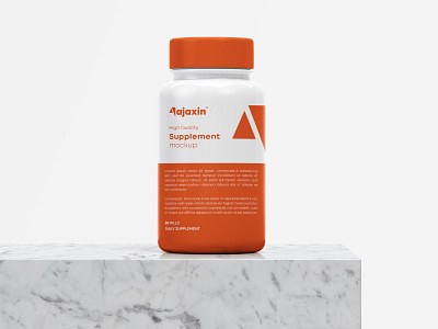 Pills Bottle Mockup