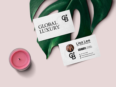 Lisa Lee | Global Luxury - Business card design