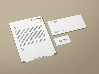 Brand Identity Design & Supporting Brand Collaterals For «APSIS»