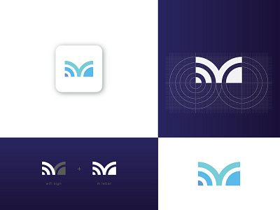 Logo & Icon Design app icon branding creative logo geometric ios icon lettering logo concept logodesign m letter logo m logo minimal minimalist logo mobile icon modernism monogram monogram letter mark monogram logo network logo simple logo wordmark