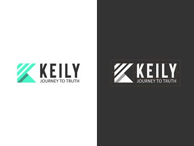 Logo design concept for keily blog logo brand identity branding flatlogo geometric lettermark logo design logodesign minimal minimalist logo simple logo